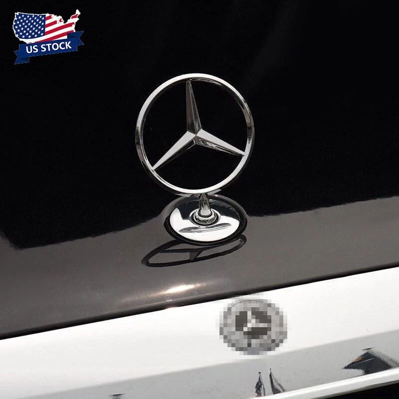 Fit For Mercedes Benz S500 S550 S650 S600 Front Hood Star Emblem Mounted Badge - Изображение 4 из 4