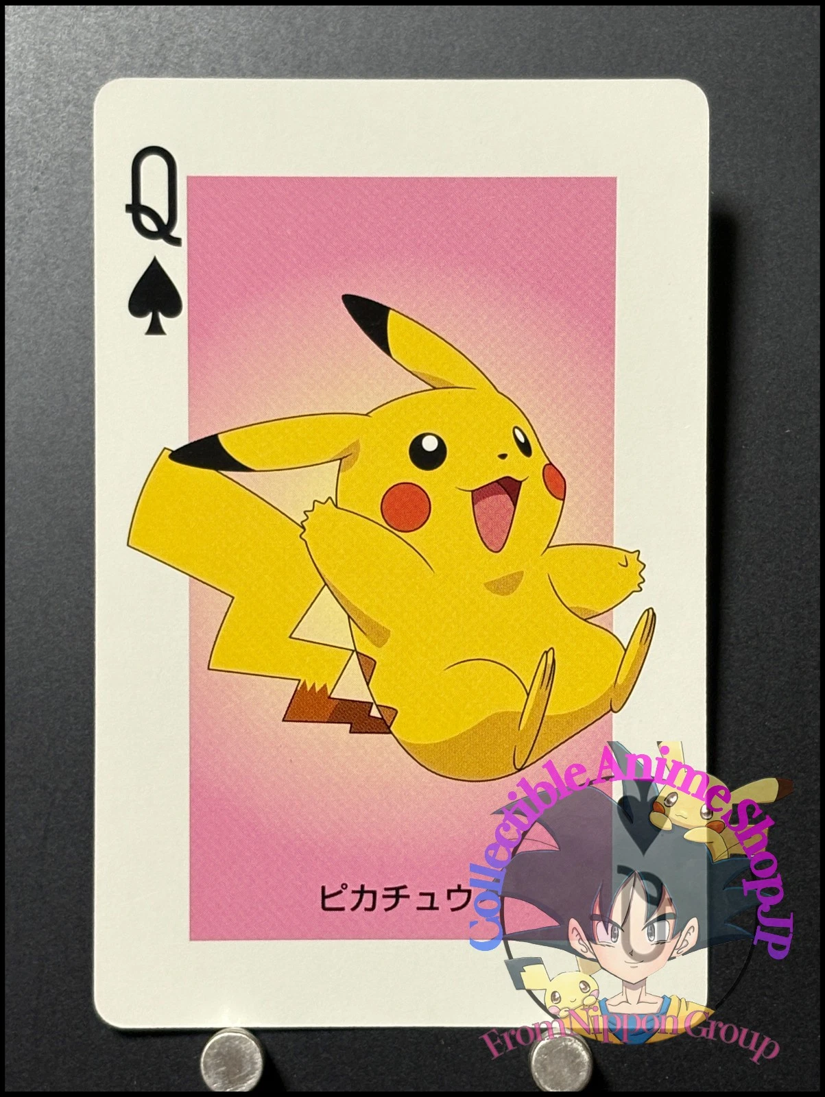 Pikachu Pokemon Card Playing Card TCG Rare Japanese Nintendo Made in JAPAN