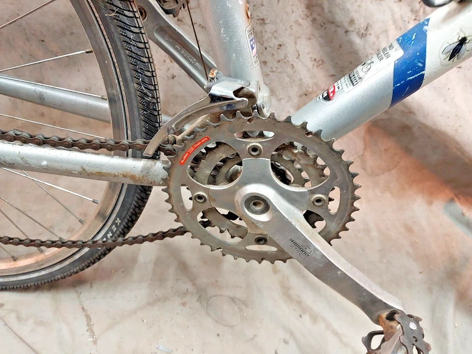 1997 Giant Iguana MTB Bike Large 19.5" Hardtail Rock Shox Shimano STX Retro Cafe - Image 4 of 4