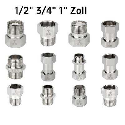 Rückschlagventil Rückschlagklappe Messing Rückflussverhinderer 1/2'' 3/4'' 1'' BSP