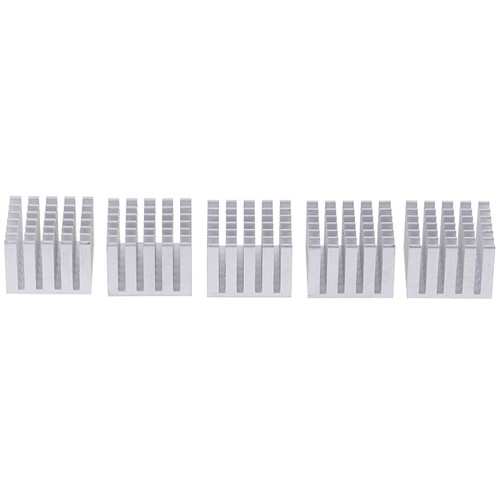 5Pcs 20x20x15mm Cooling Accessories DIY Heatsink CPU GPU Chip Aluminum Hea`hg A1