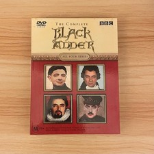 The Complete Black Adder Series 1-4 DVD 1983 Region 4 PAL 4 Discs Rowan Atkinson