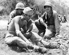 Japanese POW asks to surrender World War II WWII WW2 8x10 Photo 775c