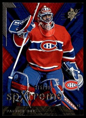 2007-08 SPx SPXtreme Patrick Roy 375/999 #X6