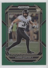 2023 Panini Prizm Draft Picks Green Prizm Andre Carter II #192 0b3
