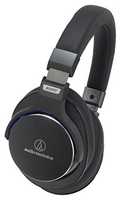 audio-technica Hi-Res Sealed Type Portable Headphone black ATH-MSR7 BK New JAPAN