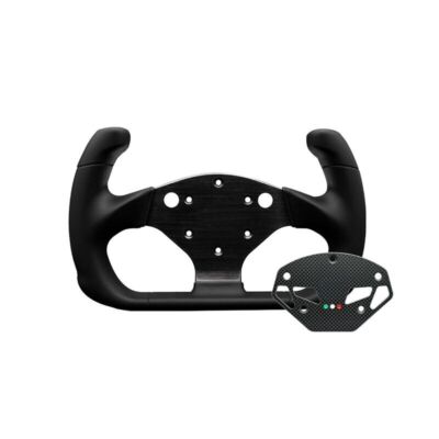 GT   Rubber Rim SIM Racing Wheel Steering Wheel w/ Carbon Fiber Cover ot25 #W2