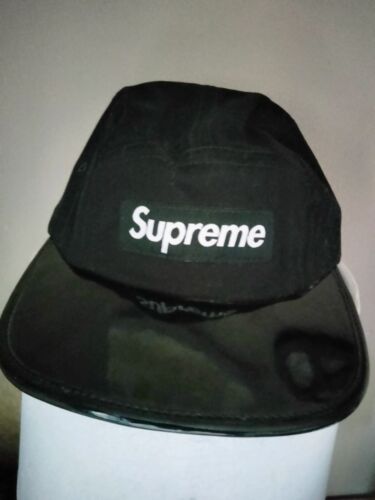 Supreme Louis Vuitton X Supreme 5 Panel Monogram Leather Hat