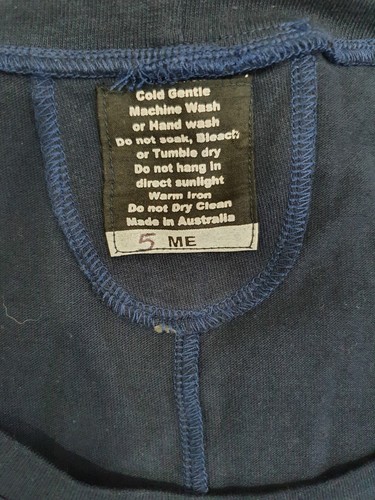 ME TAG 5(24/26) NAVY BLUE ASSYMETRICAL MID LENGTH DRESS - Picture 5 of 5
