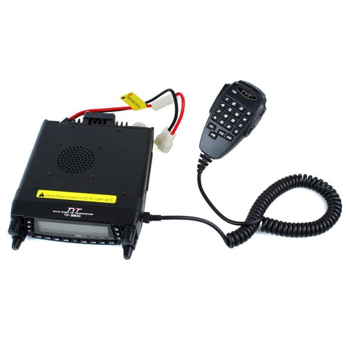 US TYT TH-9800 50W 809CH Quad Band Dual Display Repeater Car Mobile Radio +Cable - Zdjęcie 3 z 12