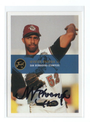 WYNTER PHOENIX SAN BERNADINO STAMPEDE 2000 JUST IP/TTM AUTOGRAPH AUTO
