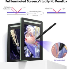 XPPen Artist 16 2nd Gen Drawing Display, Full-Laminated Screen with Tilt Support