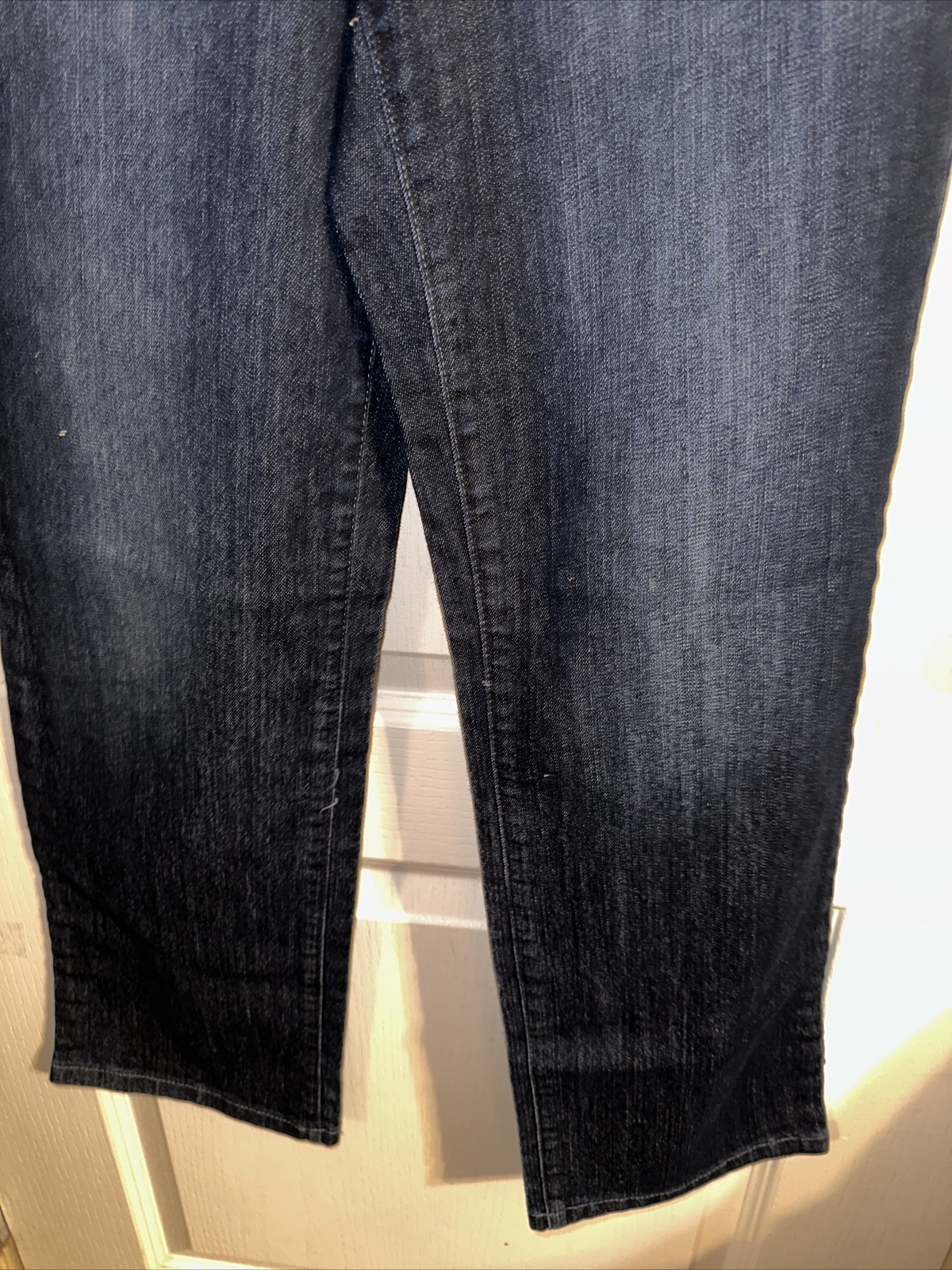 Christopher Banks Size 4P Solid Dark Blue 5-Pocke… - image 3