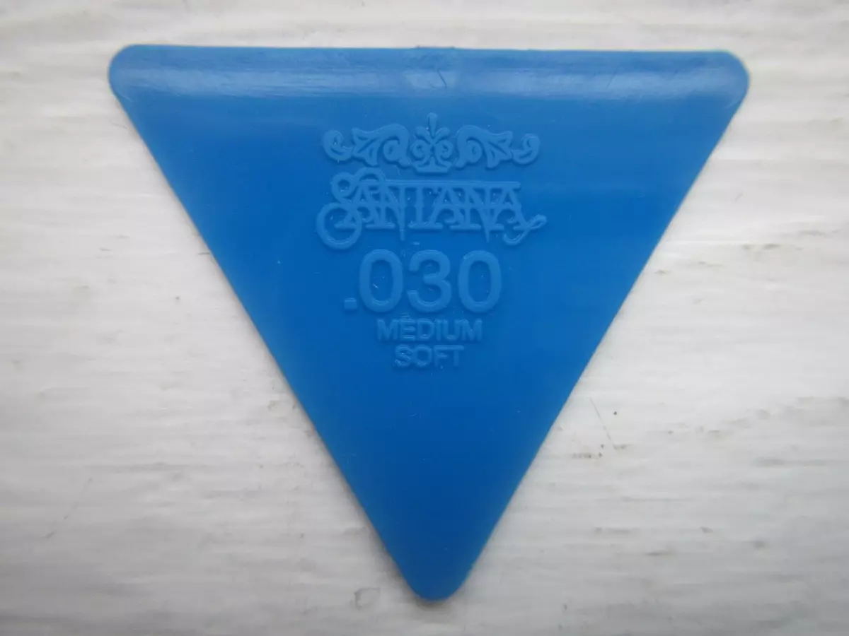 Carlos santana guitar pick outlet