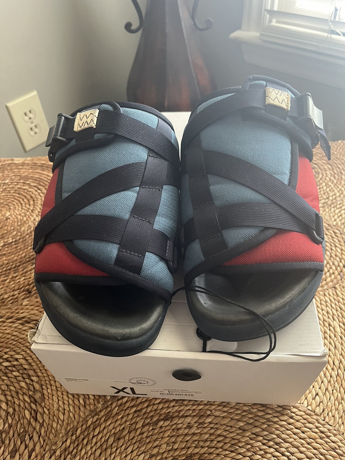 Visvim Christo Sandal Two Tone Vibram Size XL | eBay
