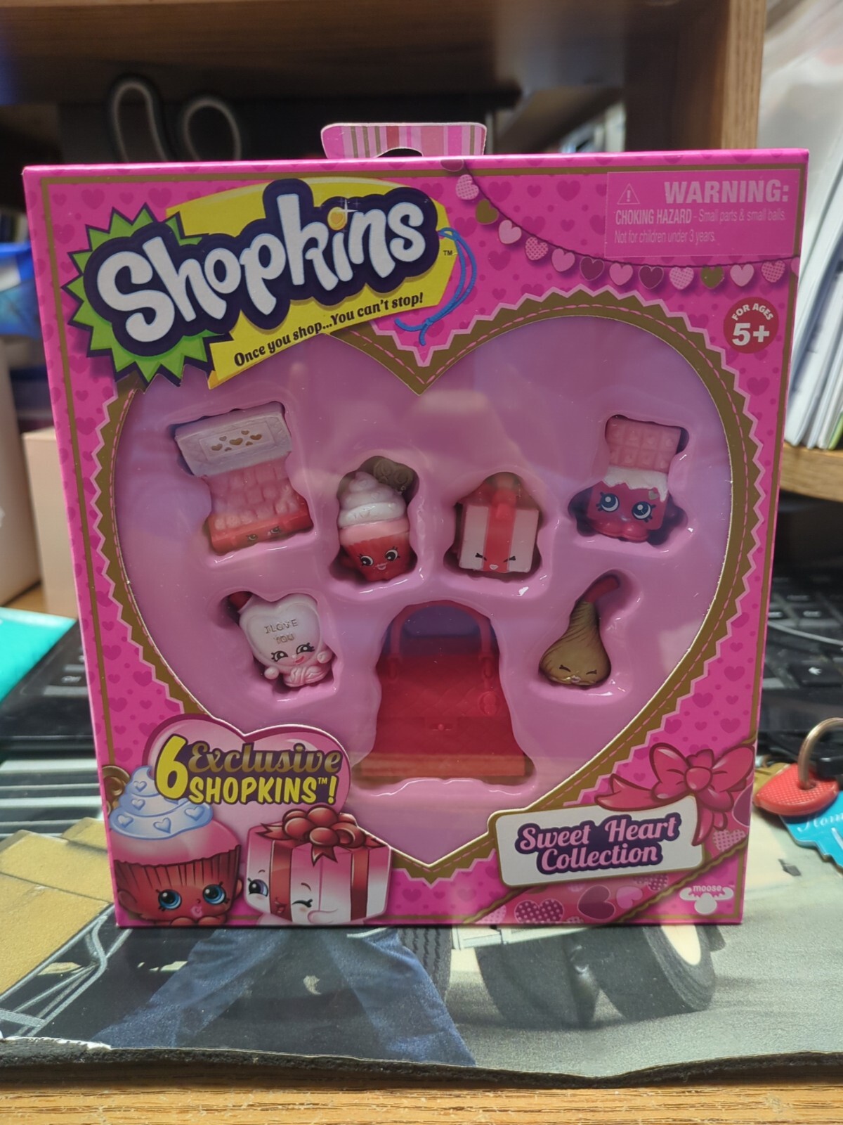 Shopkins Sweet Heart Collection Great For Valentines Day.
