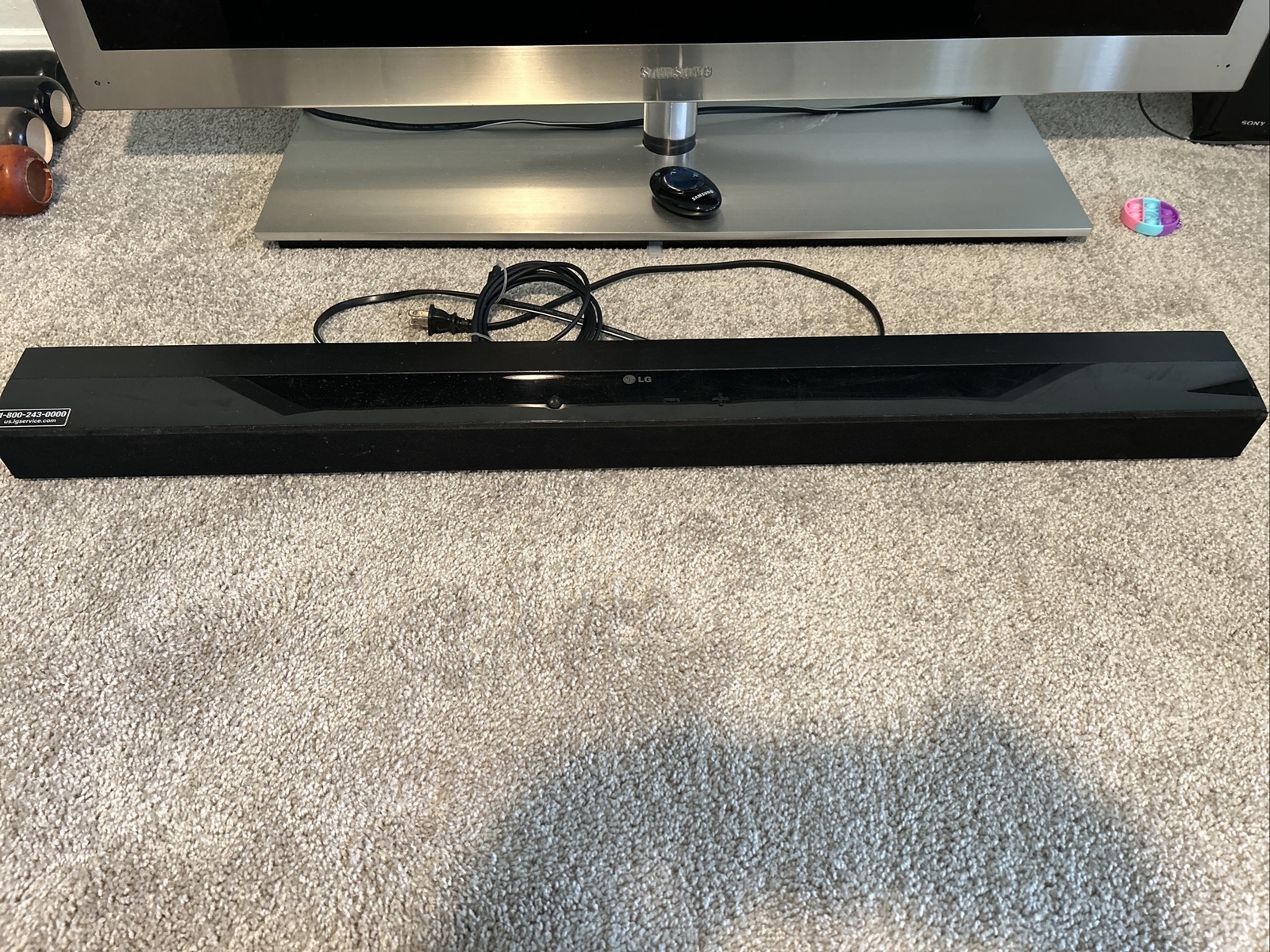 LG Sound Bar 2.0 Channel 40 Watt Black Model No. NB2022A Dolby Without Remote 301152978651 eBay