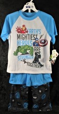 Boys Kids Size 8 Marvel Avengers 3 Piece Pajama Set - NWT