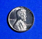 1956-P LINCOLN WHEAT CENT R/B (W/MINT LUSTER) "U-GRADE" BU UNCIRCULATED #10