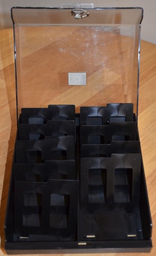 Vintage Acco 3.5 Inch Diskette Flip Top Storage Tray with Lock Floppy Disc Case - Afbeelding 15 van 24