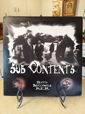 SUB CONTENTS Death Becomes H.E.R. 12'' VINYL 2000 Underground Rap Heratik  Prod