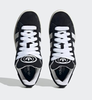 Size 10 - adidas Campus 00s Low Black White Gum | eBay