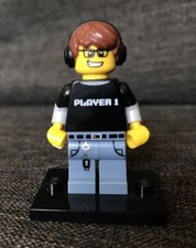 Lego Video Game Guy Minifigure - Series 12 - missing game controller