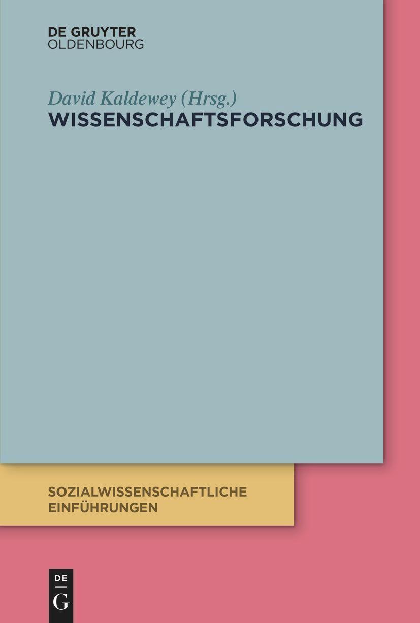 Thumbnail - Wissenschaftsforschung | David Kaldewey | Taschenbuch | Xiv | Deutsch