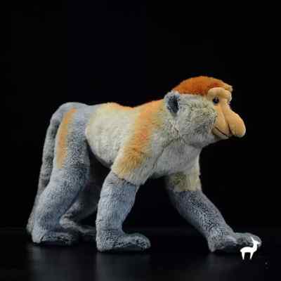 Long nosed monkey 42cm stuffed animal plush toy, children's holiday gift