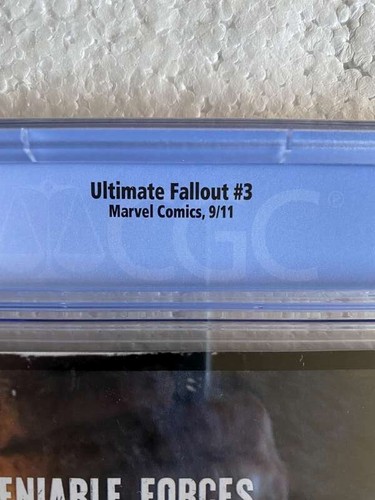 Ultimate Fallout #3 (2011) Cgc 9.4 Wp - Miles Morales Aperçu - Picture 7 of 11