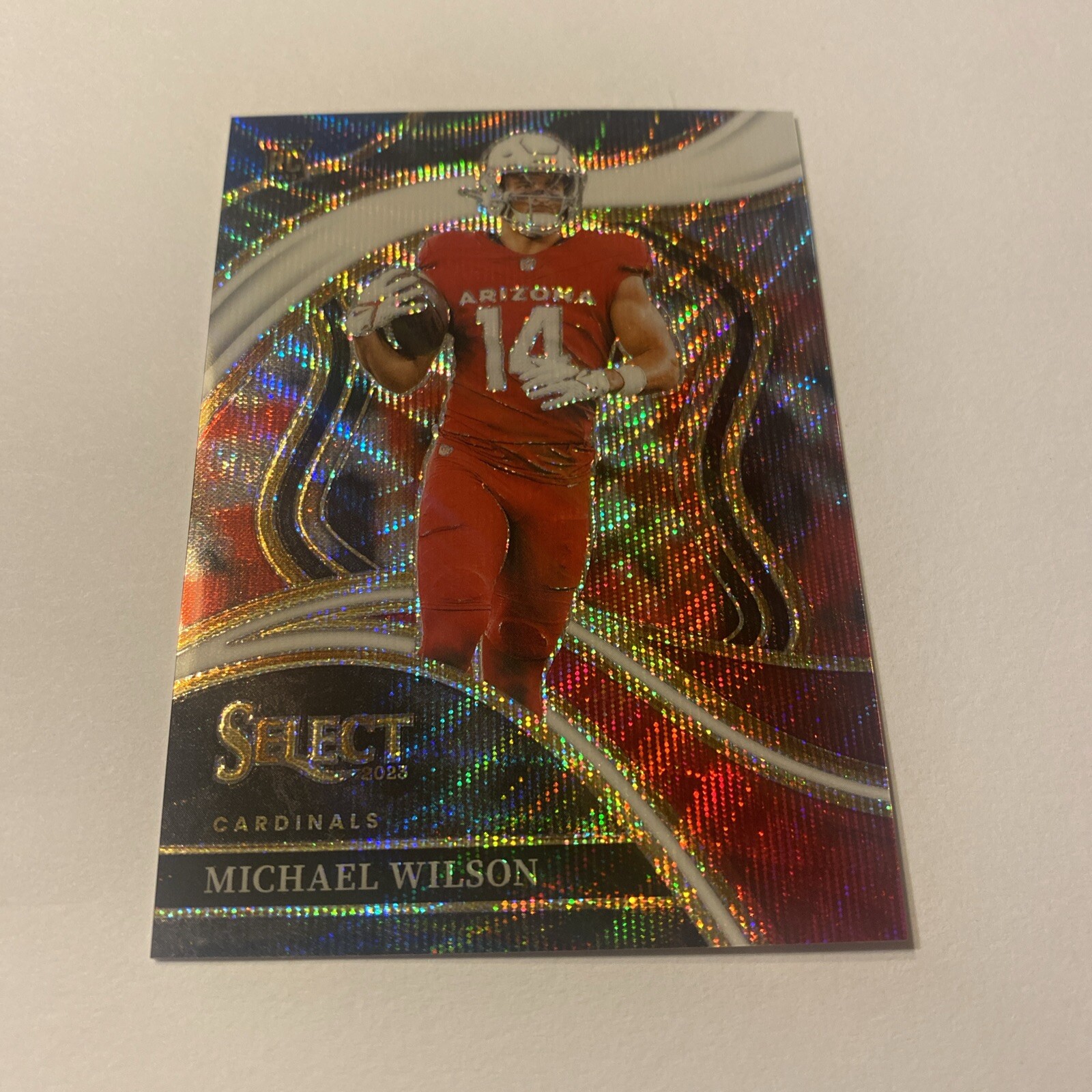 Michael Wilson 2023 Select Tri-Color Prizm Club Level /149 Cardinals Rookie