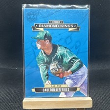 2021 Panini Diamond Kings Debut Daulton Jefferies RC #DDK-DA Oakland Athletics