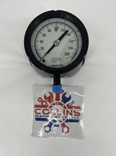 NEW ASHCROFT DURAGAUGE 0-200PSI. PRESSURE GAUGE 1379 4-1/2" Dial Size, 1/2" NPT