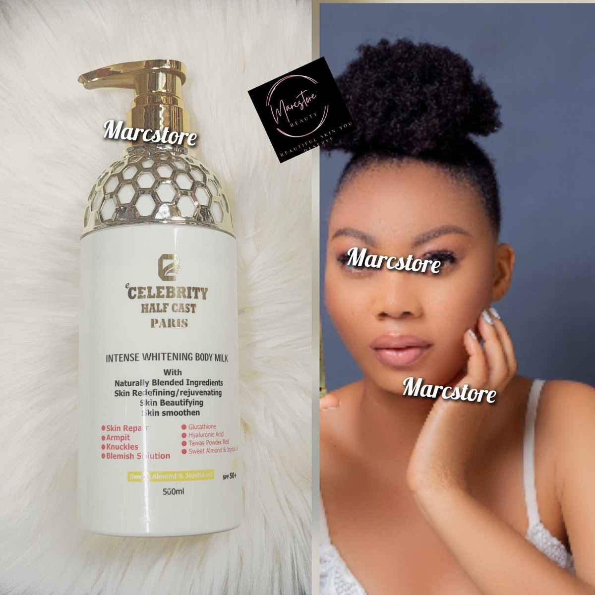 Celebrity H-C Paris Whitening Body Milk