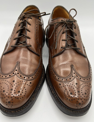 VTG Florsheim Imperial Longwing Shoes – Brown Leather – Men’s Size 9 C – 5-Nail Vtg Florsheim Royal Imperial 9C Longwing 97625 Brown EUC | eBay main image 3