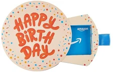 Elegant Blue Pop-Up Box Gift Card for Birthdays – Fast Shipping & No Expiration