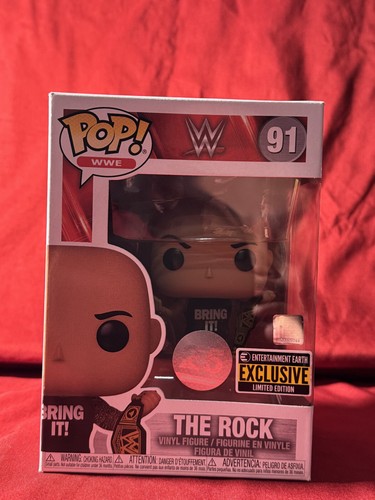 Funko Pop! Vinyl: WWE - The Rock - Entertainment Earth (Exklusiv) #91