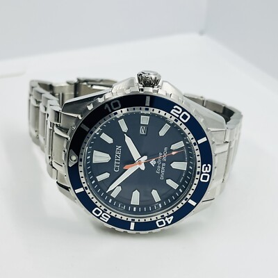 Citizen Promaster Diver Men's Eco-Drive Blue Steel 20ATM 44mm