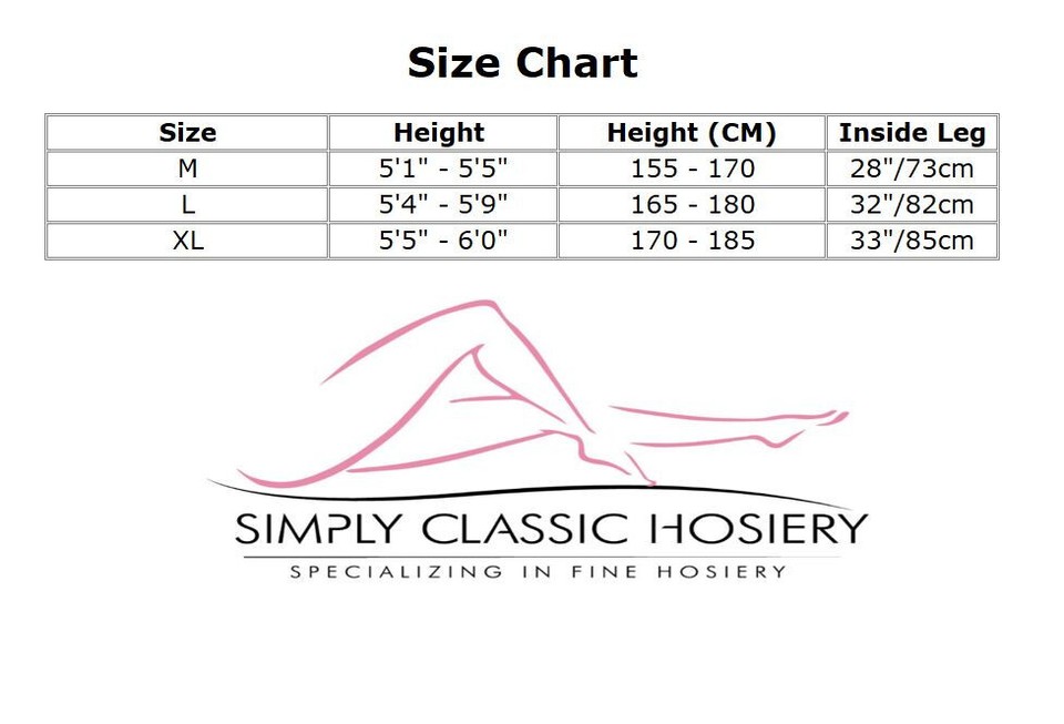 100% Nylon Reinforced Toe Sheer Shiny Nude Heel Stockings RHT Hosiery ...