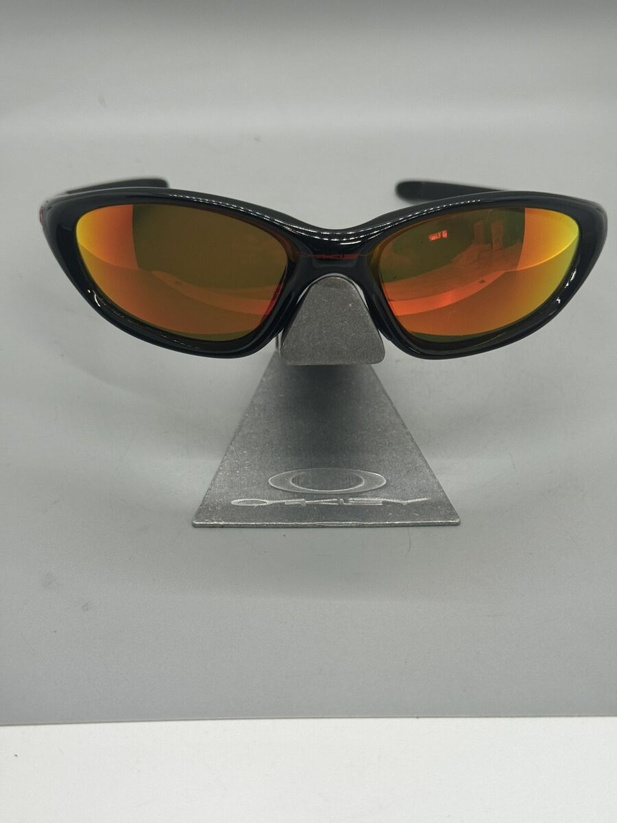 Brand New Vintage Oakley XX Twenty Jet Black W/ Ruby Iridium Brand New Vintage Oakley XX Twenty Jet Black W/ Ruby Iridium