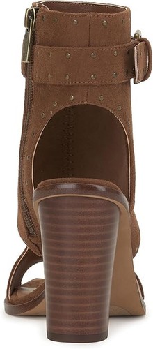 Jessica Simpson Rochha Open Toe & Heel Bootie Boots Womens Sz 7 Tobacco NEW $124 - Picture 6 of 11
