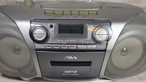 Vintage SONY CSD-MP100 CD Stereo Radio Cassette Recorder Remote Tested Works - Picture 3 of 20