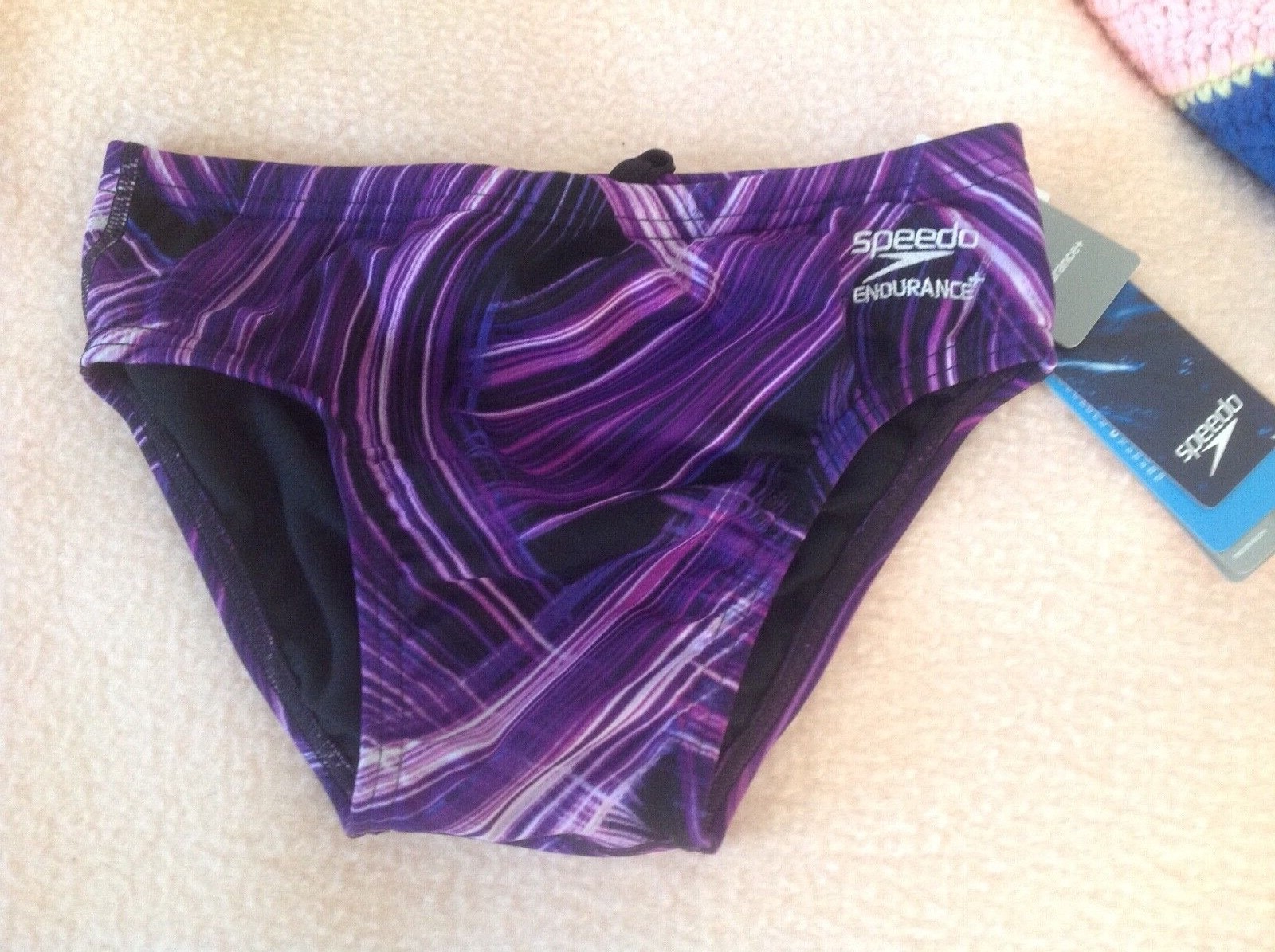 New mens speedo swim swimming beach racing competition sz 26 endurance+ ...