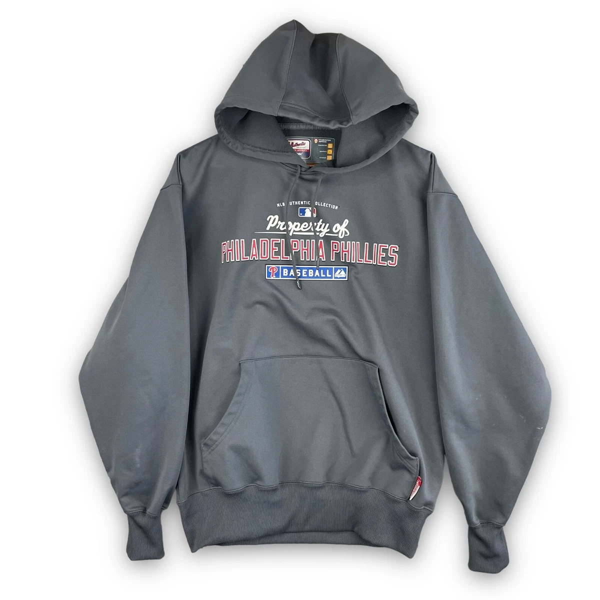 Majestic phillies hoodie hotsell