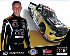 2025 JACK WOOD “ADAPTIVE ONE” #91 NASCAR CRAFTSMAN TRUCK POSTCARD
