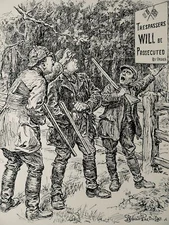 1939 Vintage Print WW2 FRANCE & BRITAIN TO NAZI - TRESPASSERS WILL BE PROSECUTED