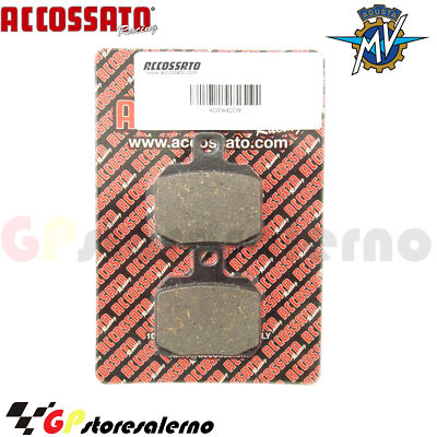 AGPA42OR ORGANISCHE BELÄGE HINTEN ACCOSSATO MV AGUSTA 800 F3 ABS 2017