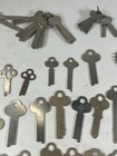 Lot 100 Flat Steel Keys-Blanks-Various Sizes — photo 7