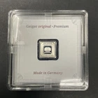 1 Gram Silver Bar GEIGER Original Premium in Square Capsule Assay .999 fine