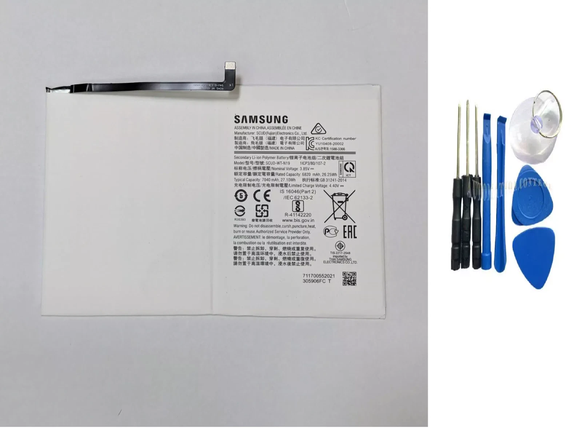 Original SCUD-WT-N19 Battery For Samsung Galaxy Tab A7 10.4 2020